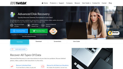 Systweak Advanced Disk Recovery image