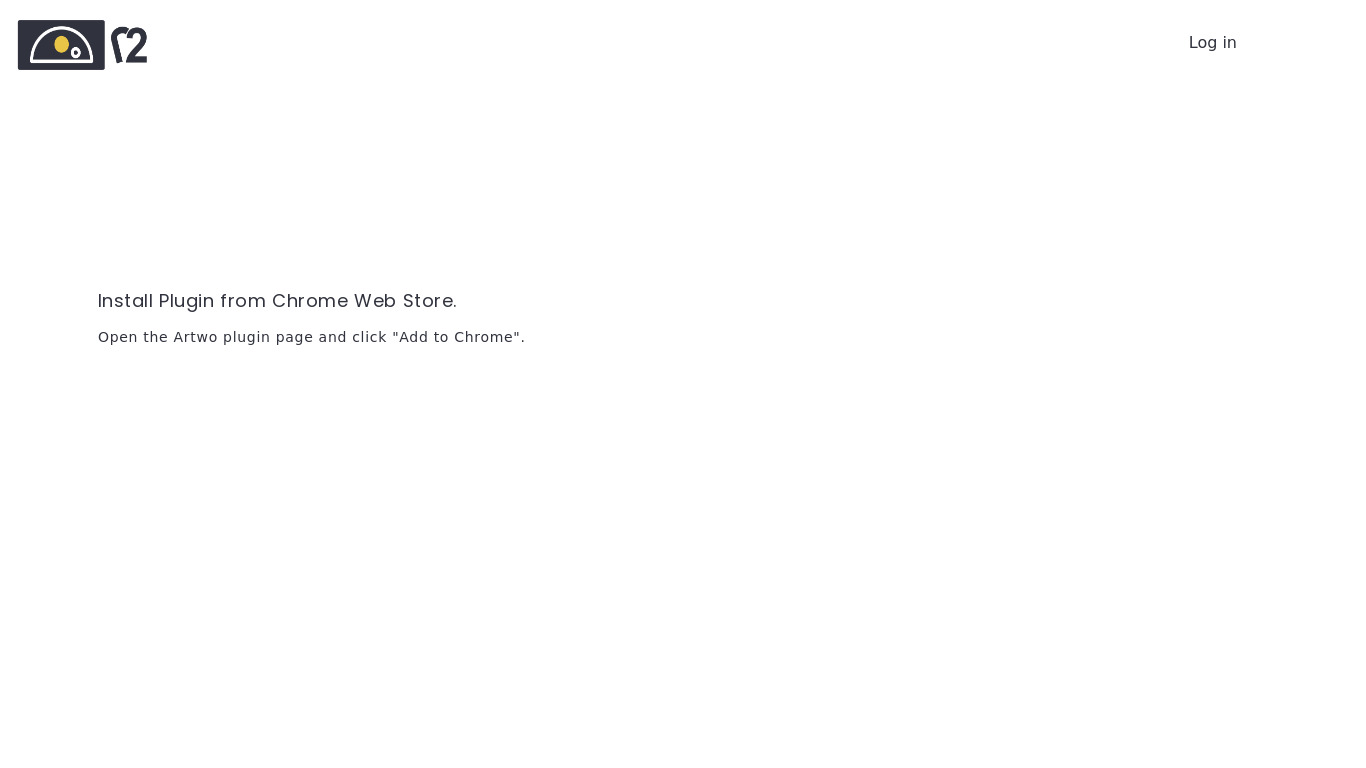 Artwo Landing page