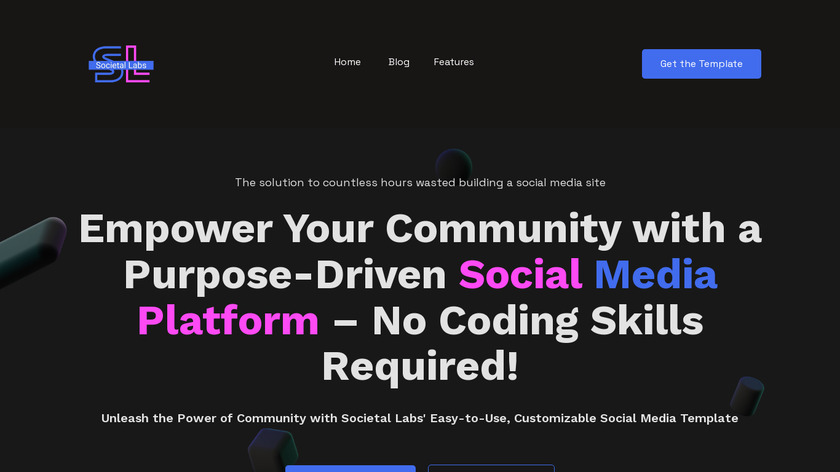 Societal Labs Landing Page