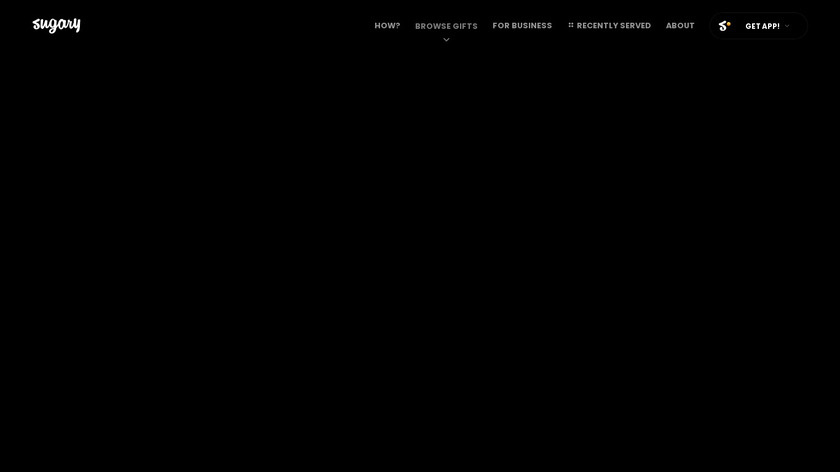 Sugary Landing Page