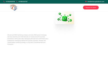 Whatsapp Bulk SMS Marketing India image