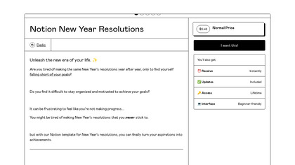 Notion New Year Resolutions image