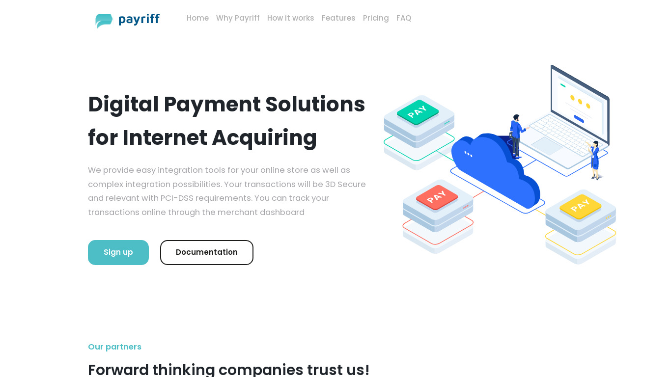 PayRiff Landing page