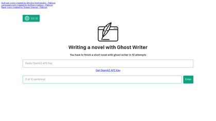 Novel with Ghost Writer image
