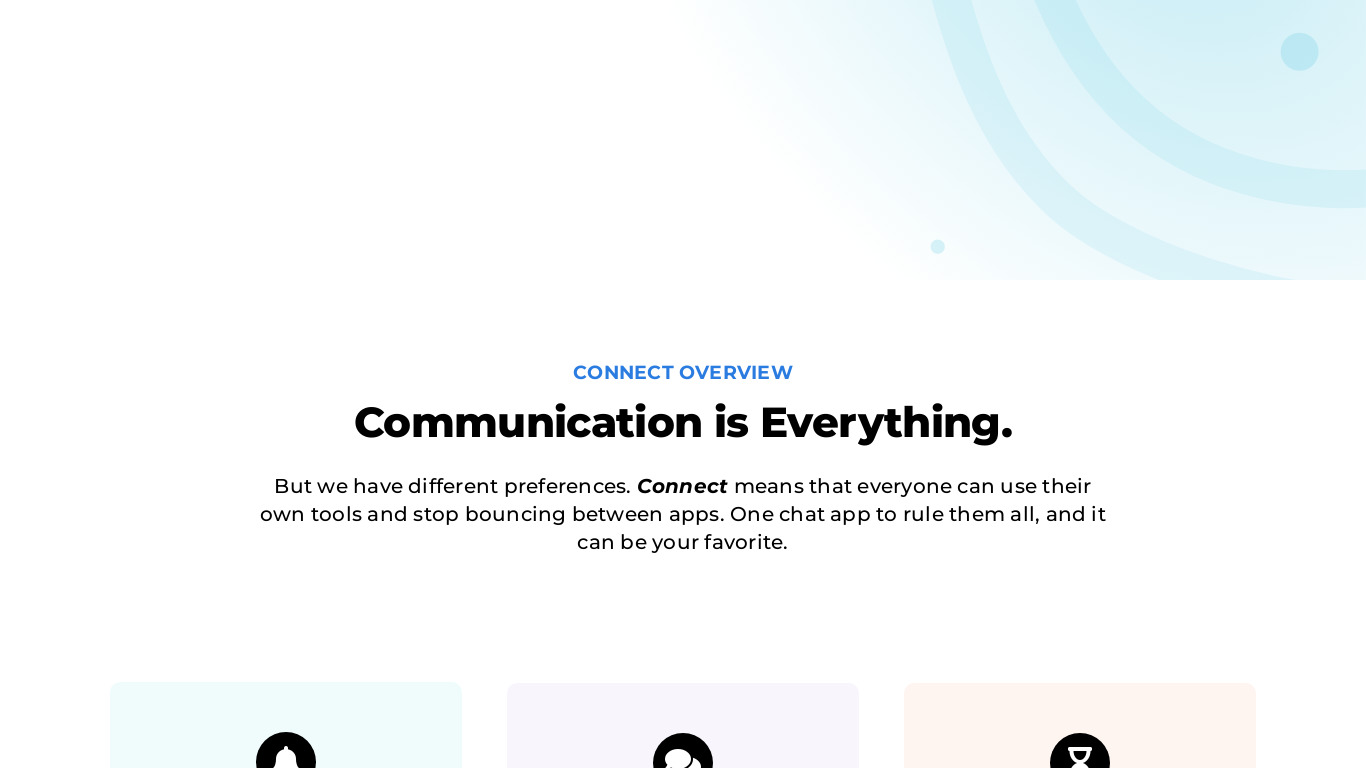 StartADAM Connect Landing page