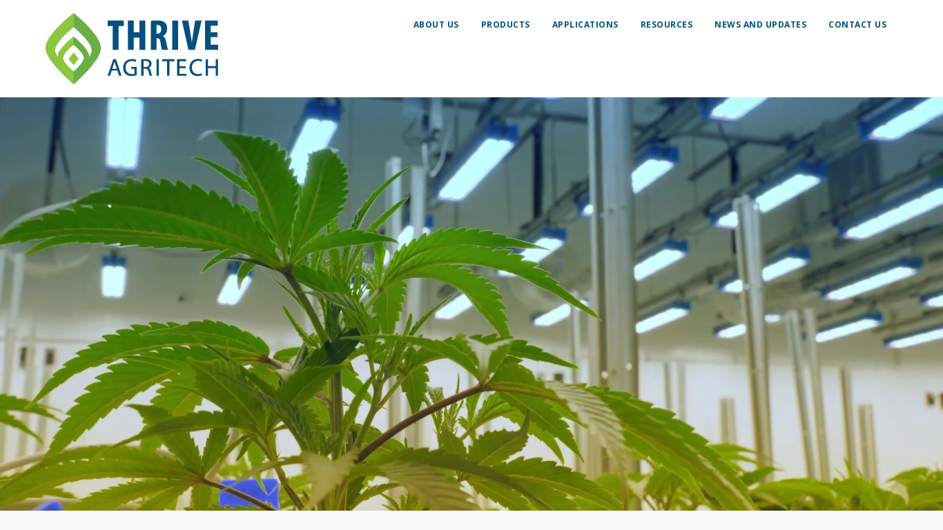 Transcend Lighting Landing page