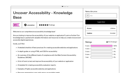 uncover Accessibility - Knowledge Base image