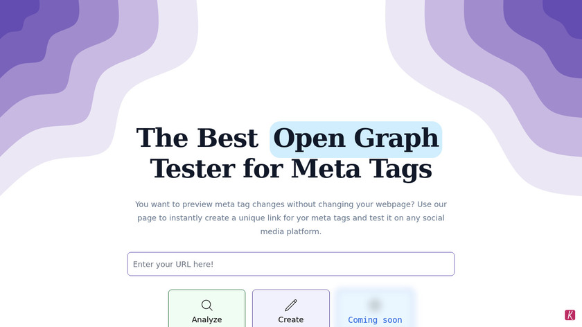 OGTester.com Landing Page