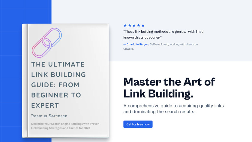 The Ultimate Link Building Guide Landing Page