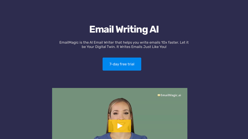 EmailMagic AI Landing Page