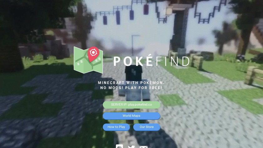 PokeFind.co Landing Page