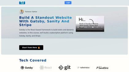 Build Standout website: Developer Course image