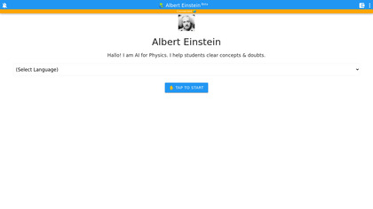 Albert Einstein screenshot