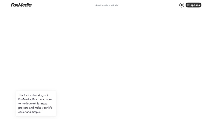 FoxMedia Landing Page