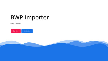 BWP Importer image