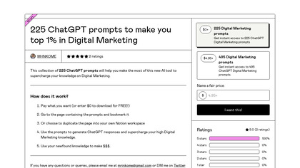 225 Digital Marketing ChatGPT prompts image