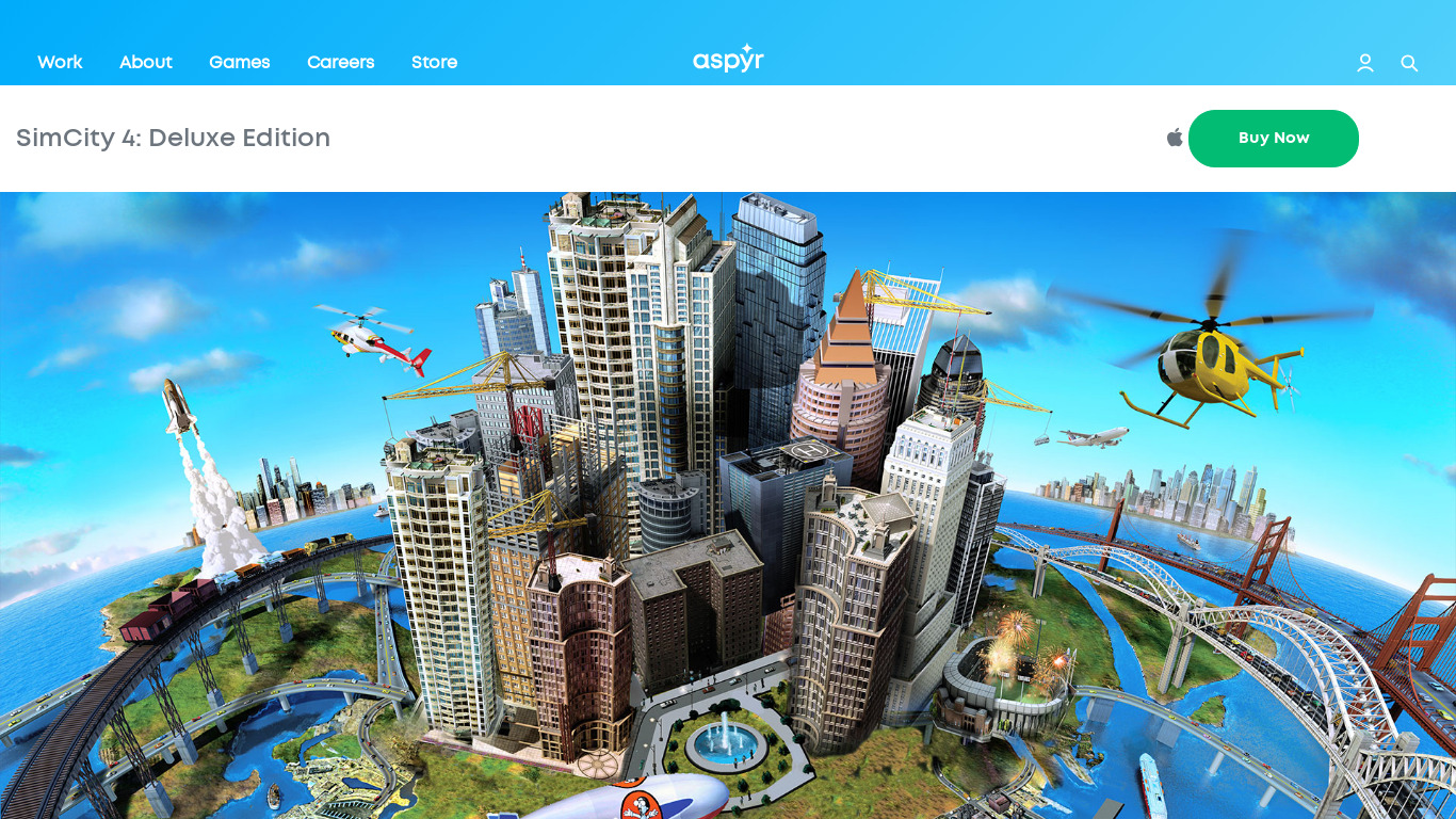 SimCity™ 4 for Apple Silicon Landing page