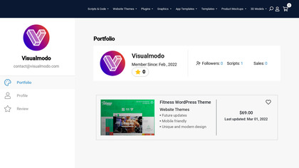 Fitness WordPress Theme image