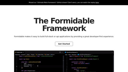 The Formidable Framework screenshot