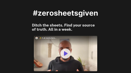 #zerosheetsgiven image