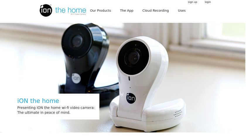 iON the home Landing Page