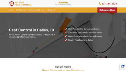 Pest control dallas image