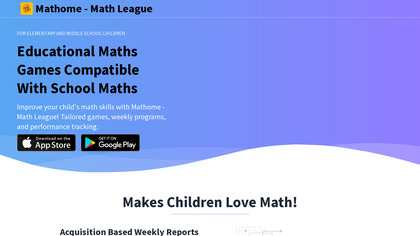 Mathome - Math League image