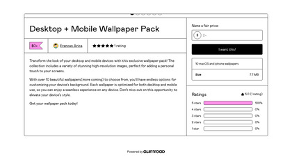 Desktop + Mobile Wallpaper Pack image