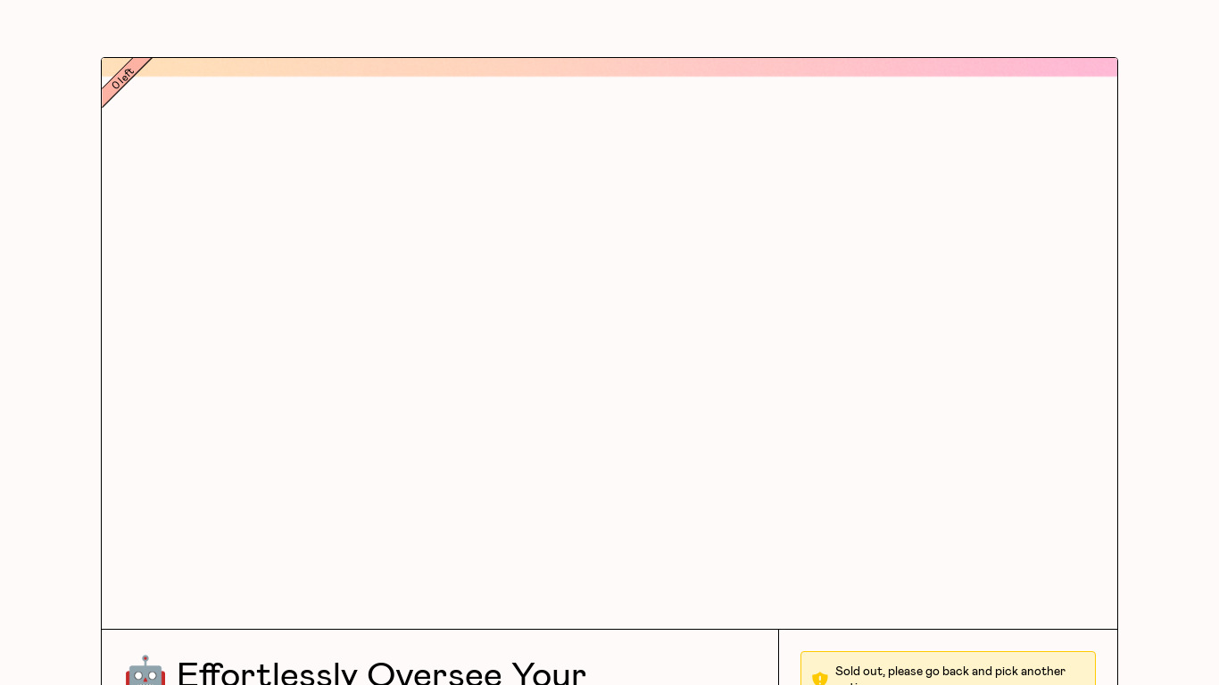 Self-Managing Properties with ChatGPT Landing page