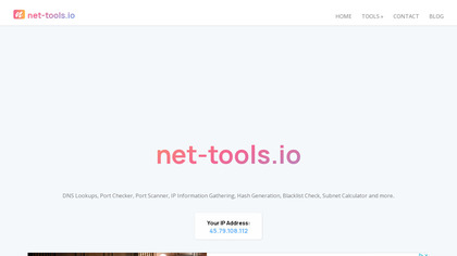 Net-Tools.io image