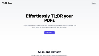 TL;DR Docs image