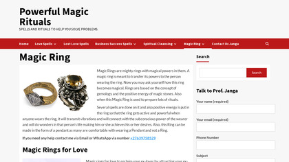 Powerful Magic Ring image