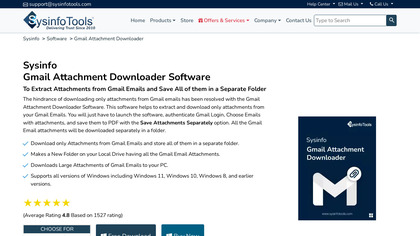Sysinfo Gmail Attachment Downloader image