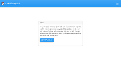 Calendar Query image
