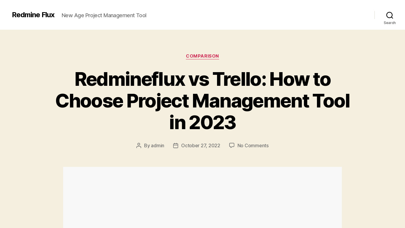 RedmineFlux Landing page