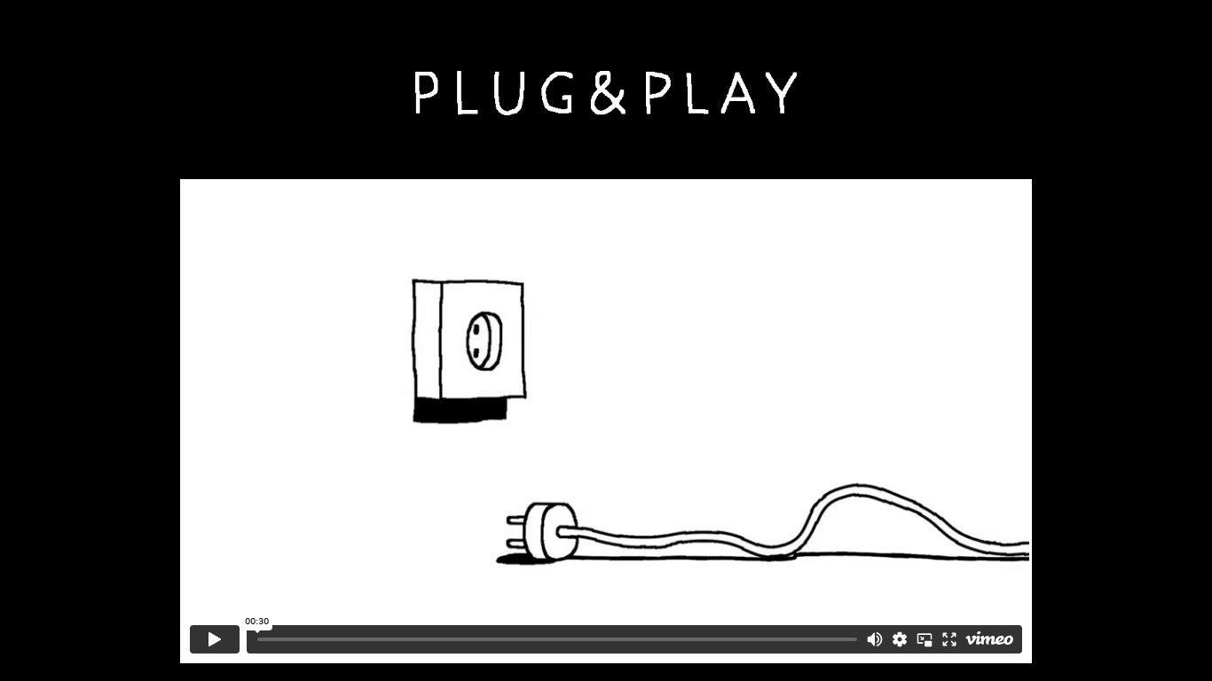Plug & Play Landing page