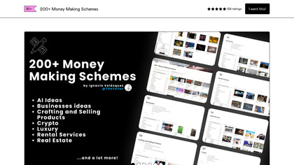 200+ Money Making Schemes image