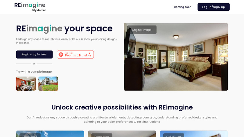 REimagine Home Landing Page