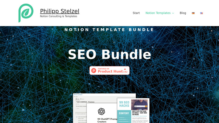 SEO Bundle Landing Page