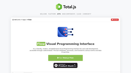 Low-code development - Total.js Flow image