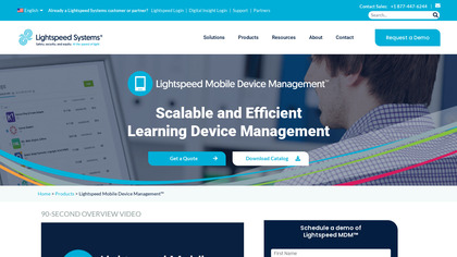 Lightspeed Mobile Device Management image