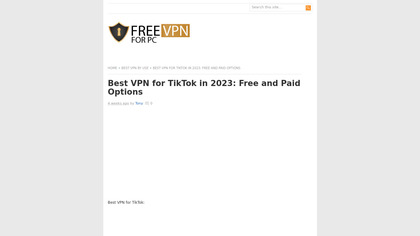 Best VPN for TikTok image