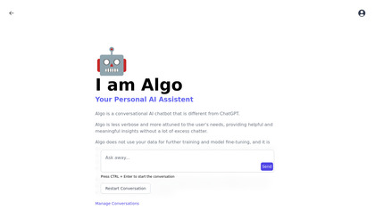 Algo by ChatBotKit image