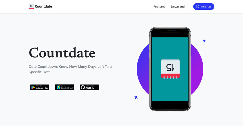 Countdate Landing Page