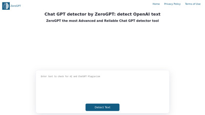 ZeroGPT screenshot