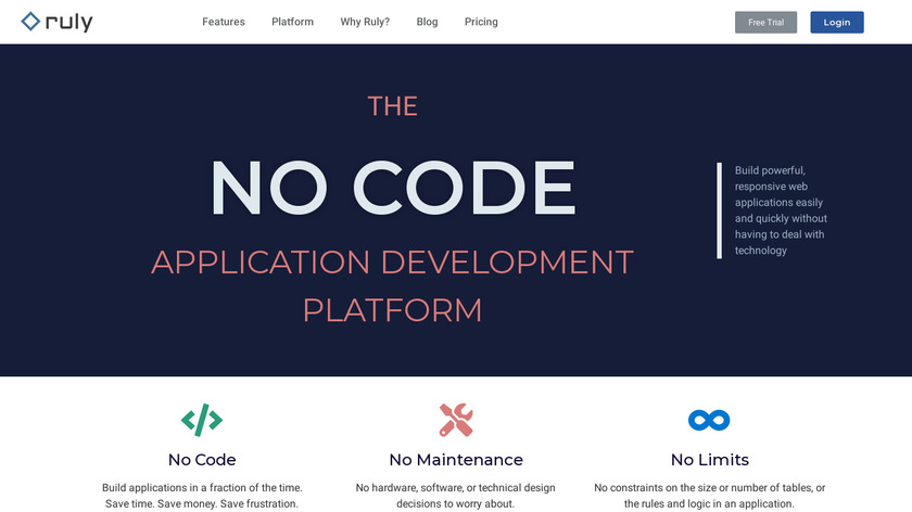 Ruly App Landing Page