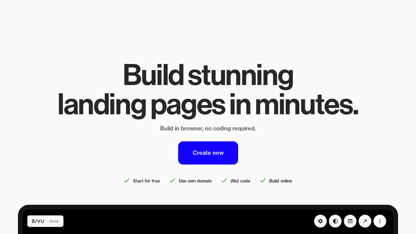 Sivu.so Landing Page