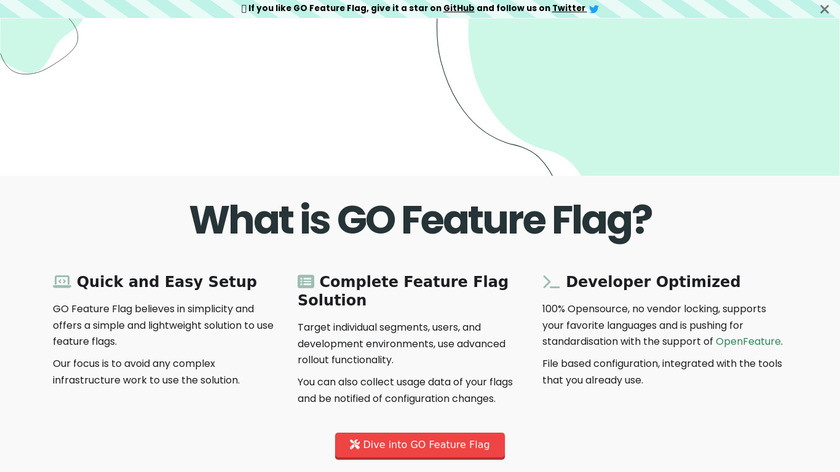 Go Feature Flag Landing Page