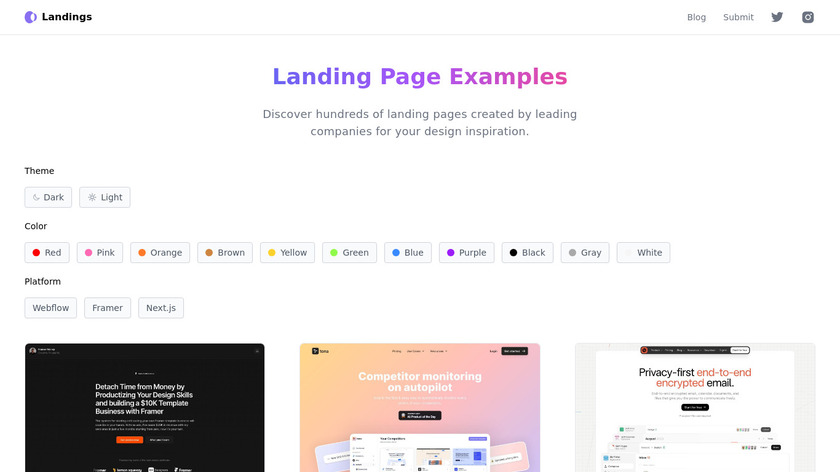 Landings.dev Landing Page