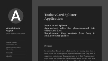 vCardSplitter image